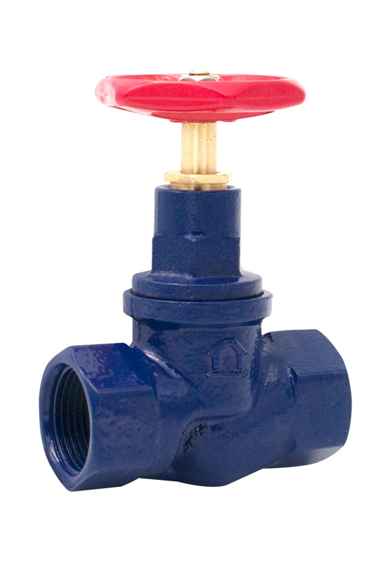 Vízáteresztő szelep öntöttvas festett 1