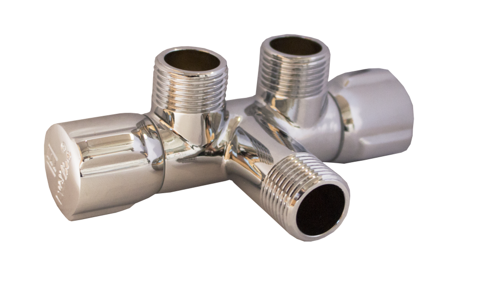 Kerámiabetétes dupla sarokszelep 1/2