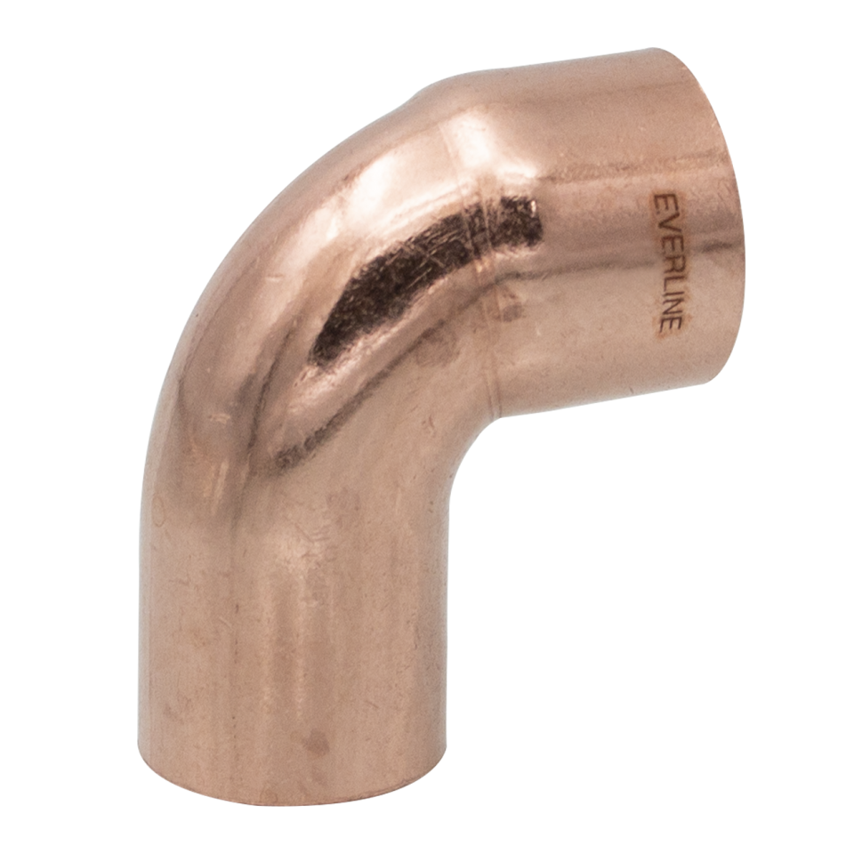 Forrasztható réz könyök 15/90°KB