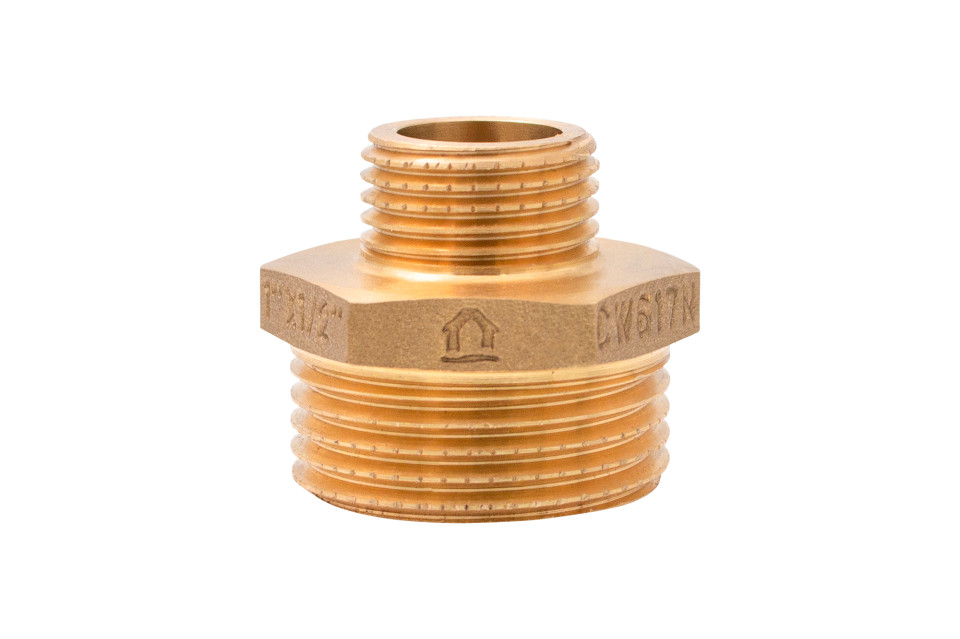 Sárgaréz CW617N szűkítő közcsavar 1