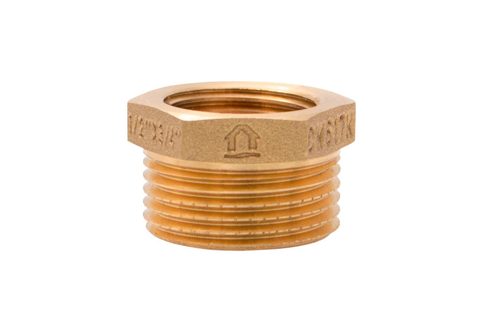 Sárgaréz CW617N szűkítő 3/4