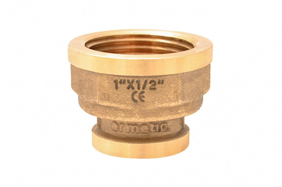 Sárgaréz CW617N szűkitett karmantyú 1/2