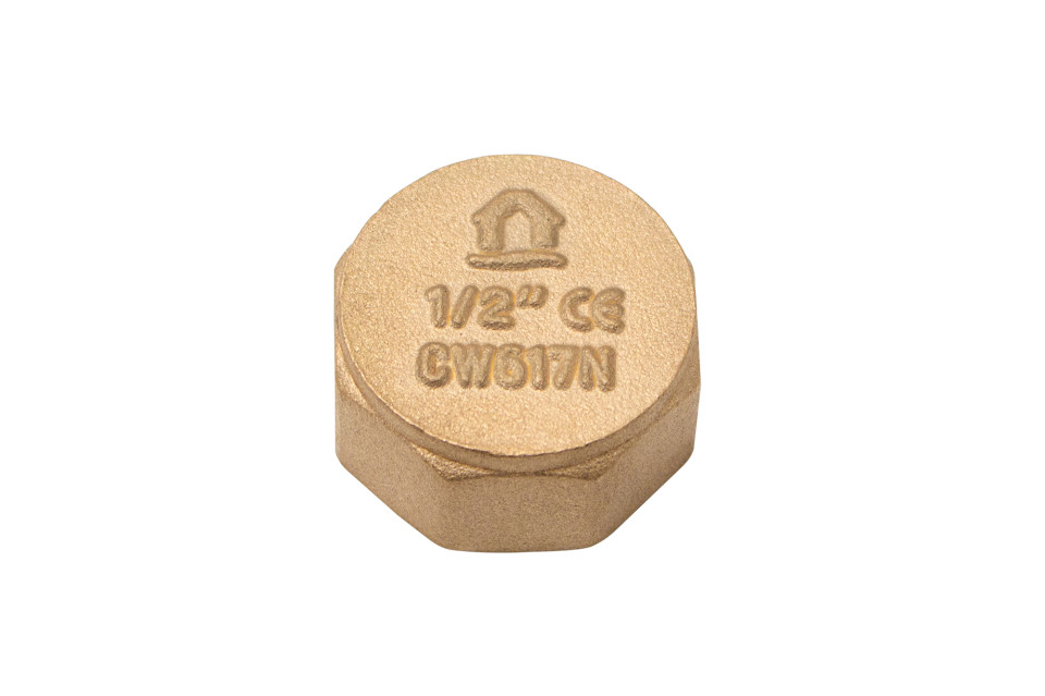 Sárgaréz CW617N kupak 1/2