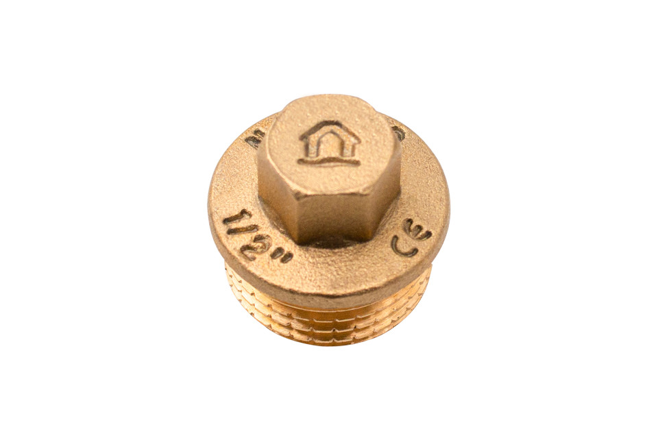 Sárgaréz CW617N dugó 1/2