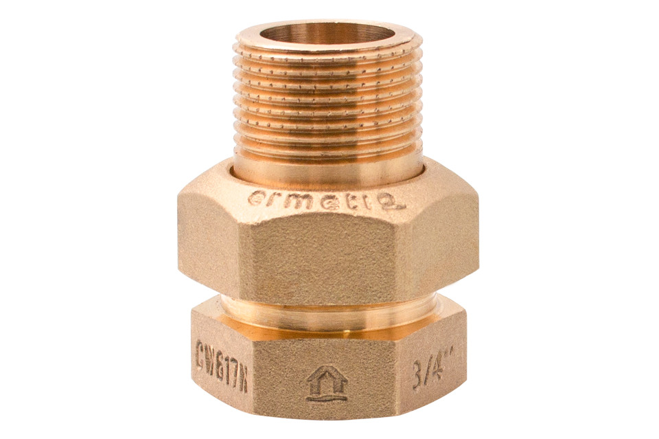 Sárgaréz CW617N radiátor hollandi 3/4